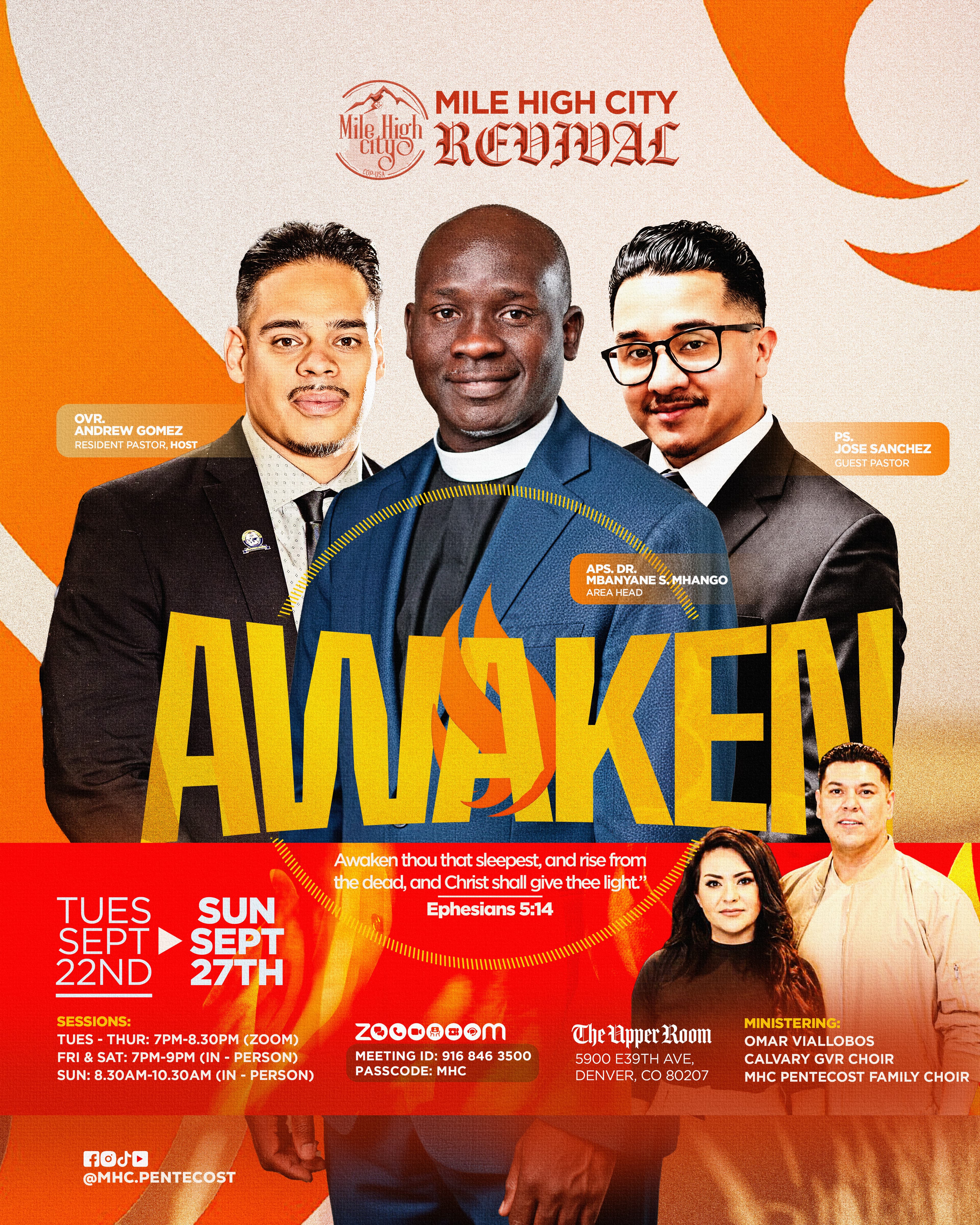 Awaken: MHC Revival 2026 flyer